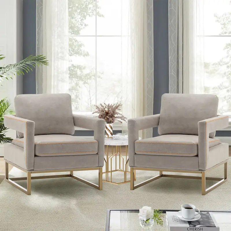 Silla decorativa moderna con brazos, silla tapizada de salón de estilo de mediados de siglo