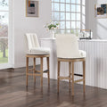 2er-Set Drehbarhocker im minimalistischen Stil