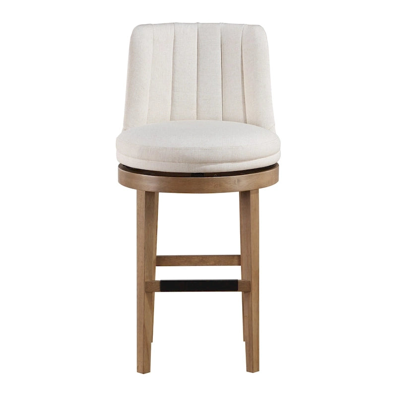 2er-Set Drehbarhocker im minimalistischen Stil