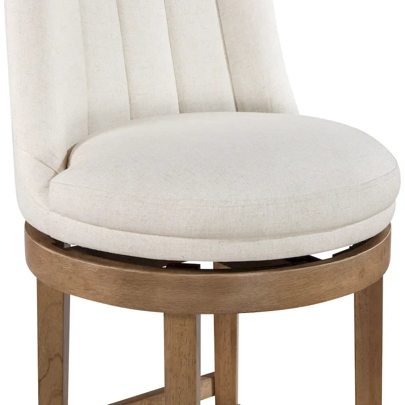 2er-Set Drehbarhocker im minimalistischen Stil