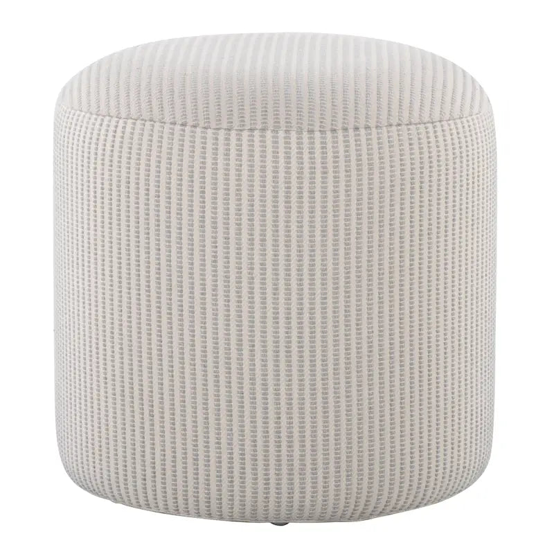 Runder Sitzpouf im traditionellen minimalistischen Stil, 16