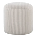 Runder Sitzpouf im traditionellen minimalistischen Stil, 16