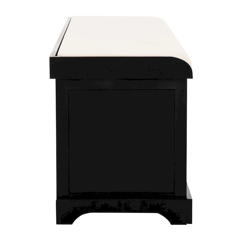 Banc de rangement gris/blanc - 47 x 16.1 x 19.9 - 47Wx16Dx20H