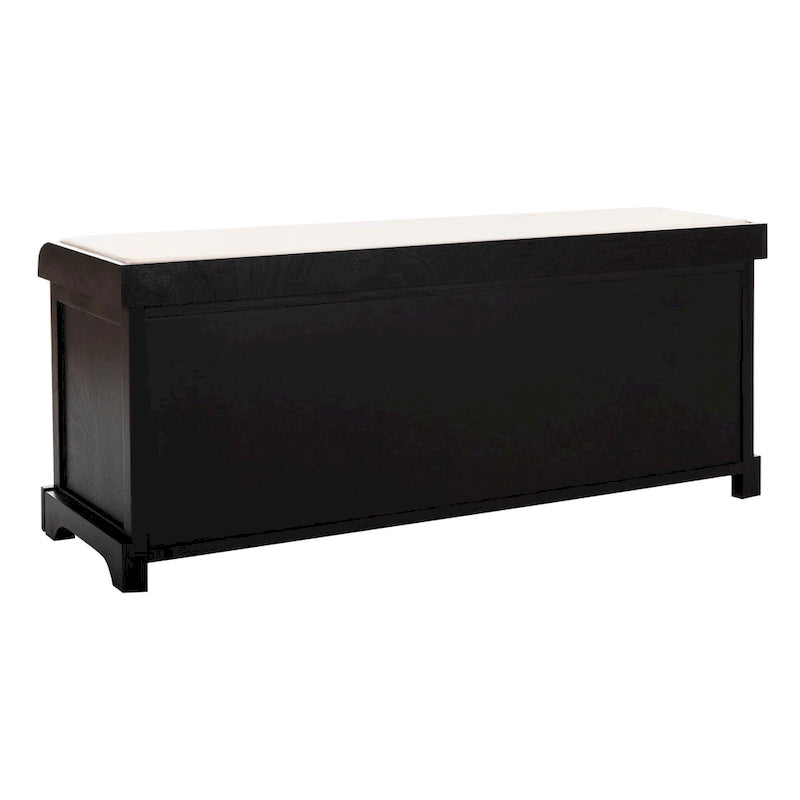 Banc de rangement gris/blanc - 47 x 16.1 x 19.9 - 47Wx16Dx20H