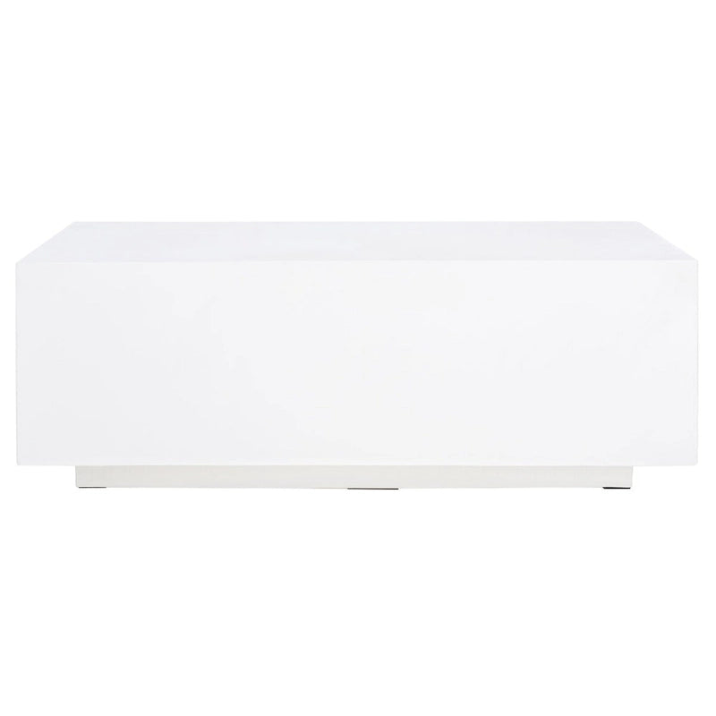 Rechteckiger Couchtisch - 40 W x 20 D x 14 H - 40Wx20Dx14H