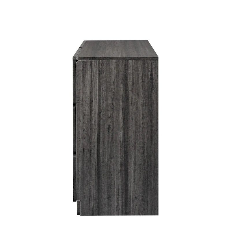 Kommode aus Holz mit sechs Schubladen