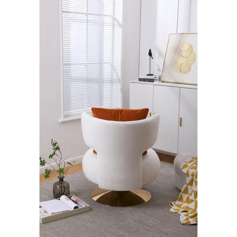 Drehbarer Sessel für Wohnzimmer und Schlafzimmer