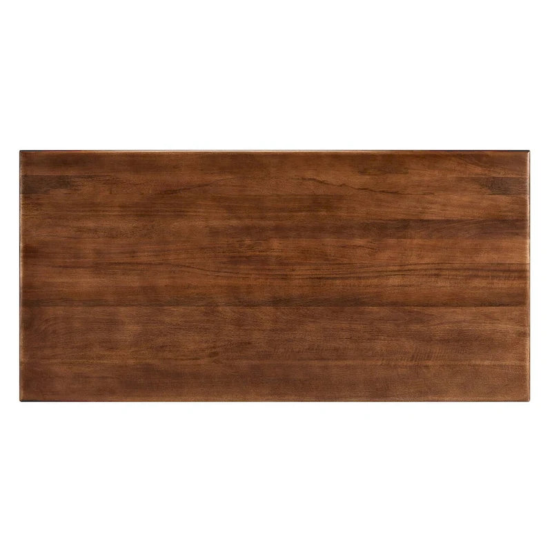 Rechteckiger Esstisch im minimalistischen Stil aus Naturholz, 70
